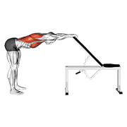 Back Pec Stretch demonstration animation