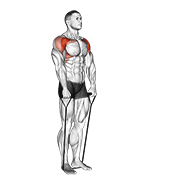Band Front Raise demonstration animation