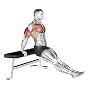 Bench Dip On Floor demonstration animation