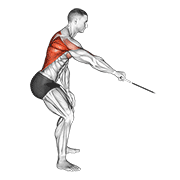 Cable Palm Rotational Row demonstration animation
