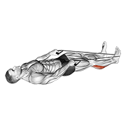 Calf Stretch With Rope demonstration animation