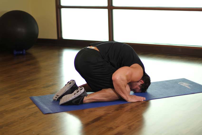 Child Pose — position 2