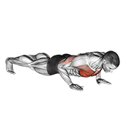 Clock Push Up demonstration animation