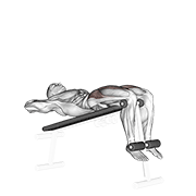 Decline Sit Up demonstration animation
