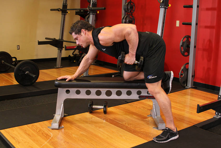 Dumbbell Row — position 2