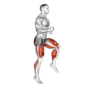 Half Knee Bends demonstration animation