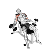 Hyght Dumbbell Fly demonstration animation