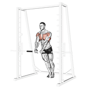Incline Close Grip Push Up demonstration animation