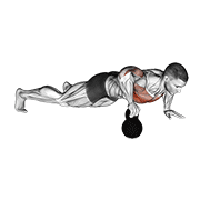 Kettlebell Plyo Push Up demonstration animation