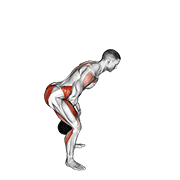 Kettlebell Swing demonstration animation
