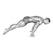Lean Planche demonstration animation