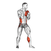 Left Hook Boxing demonstration animation