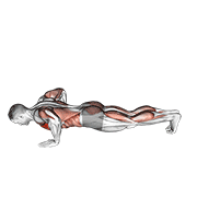 Modified Hindu Push Up demonstration animation