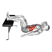 Oblique Crunch demonstration animation