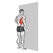 One Arm Against Wall demonstration animation