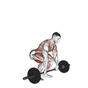 Power Clean demonstration animation