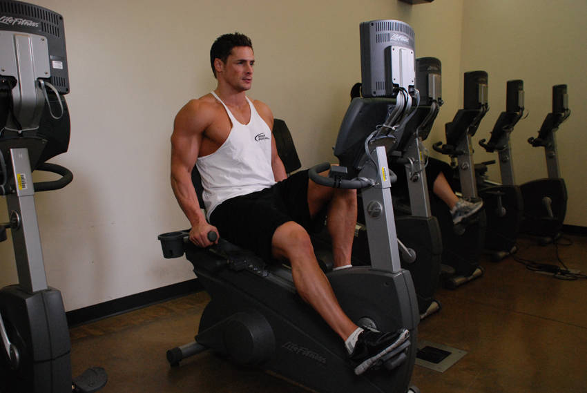 Recumbent Bike — position 1