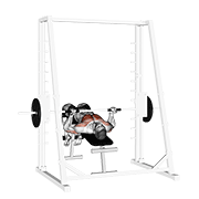 Smith Decline Reverse Grip Press demonstration animation