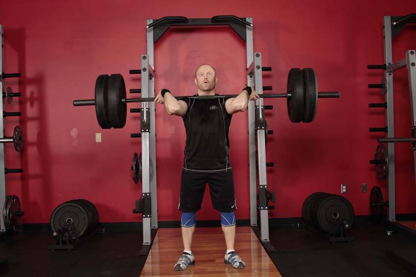 Split Jerk — position 1