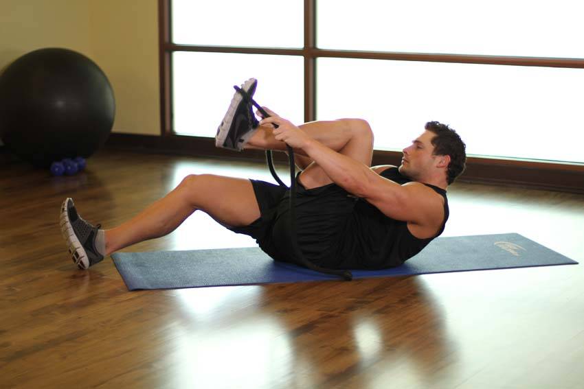 Standing Quad Stretch — position 1
