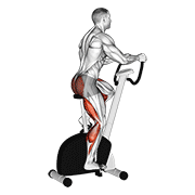 Stationary Bike Walk demonstration animation