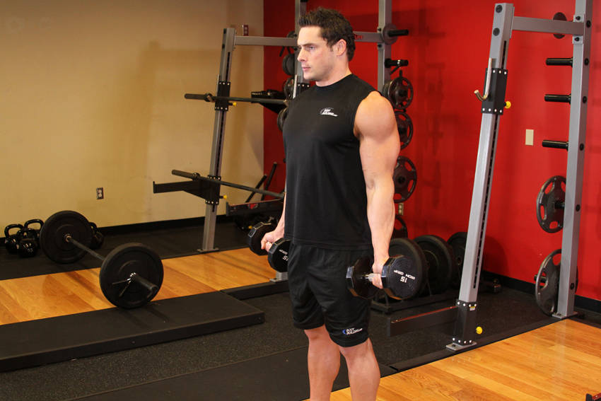 Supinating Curl — position 1