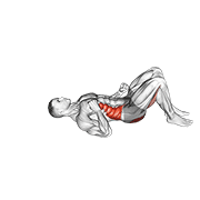Twist Hip Lift demonstration animation